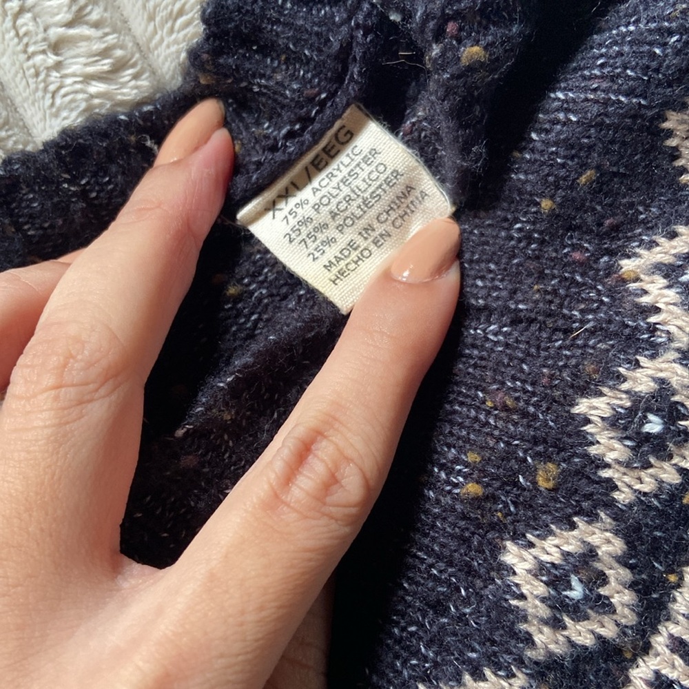 Knit Wool Sweater - Picture 4 of 4